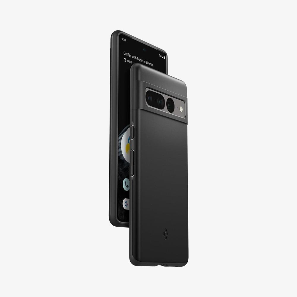 Spigen Thin Fit Pixel 7 Pro Case Black | VMLU-69581