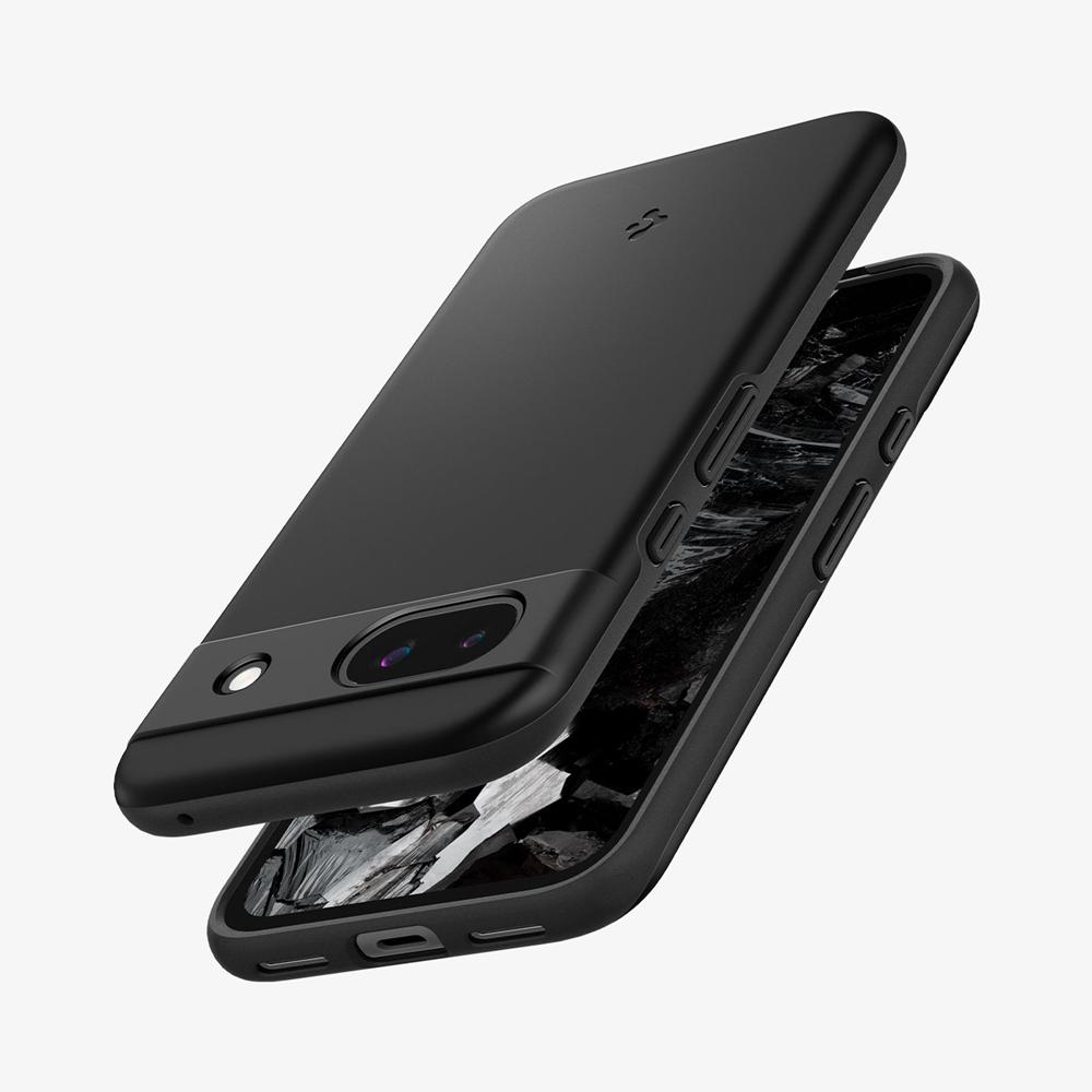 Spigen Thin Fit Pixel 8A Case Black | FELT-63412