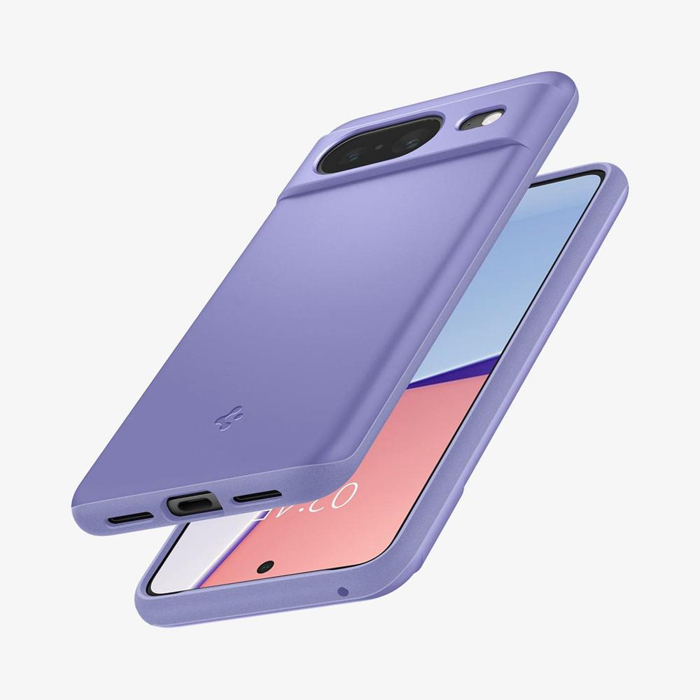 Spigen Thin Fit Pixel 8 Case Awesome Violet Purple | PMVA-74098