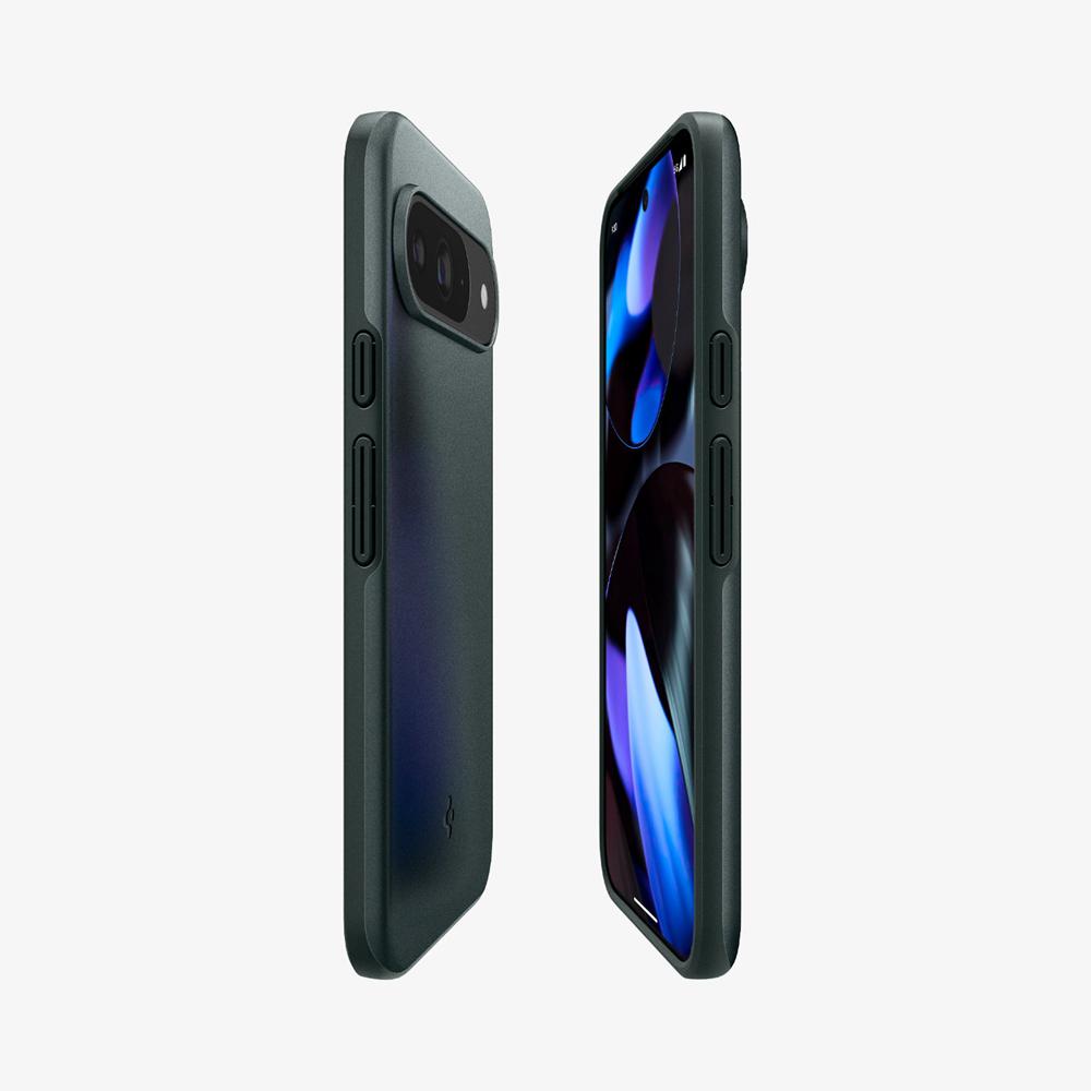 Spigen Thin Fit Pixel 9 Case Abyss Green | HDVJ-43958