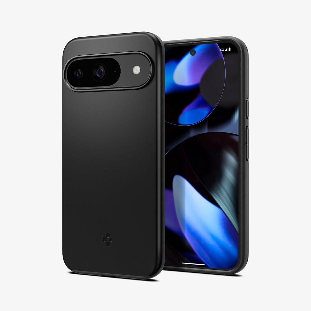 Spigen Thin Fit Pixel 9 Case Black | ARZT-23786