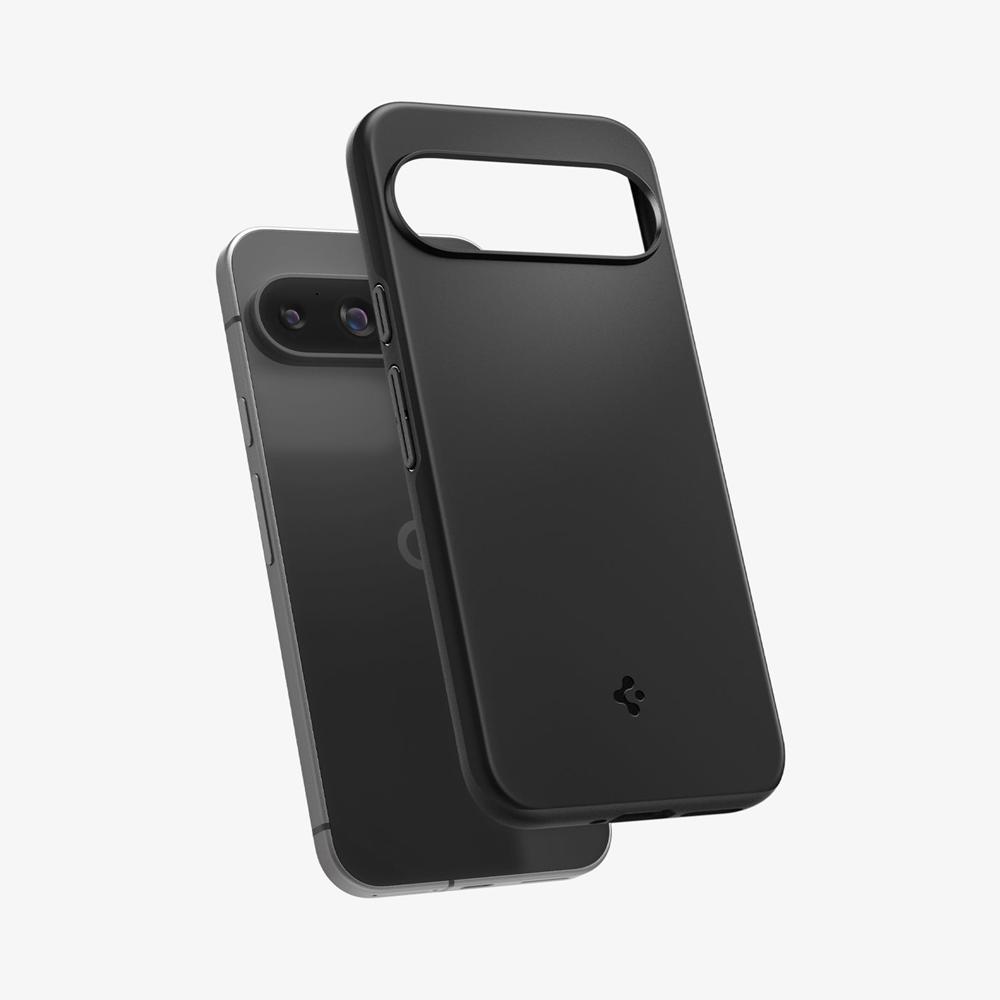 Spigen Thin Fit Pixel 9 Case Black | ARZT-23786