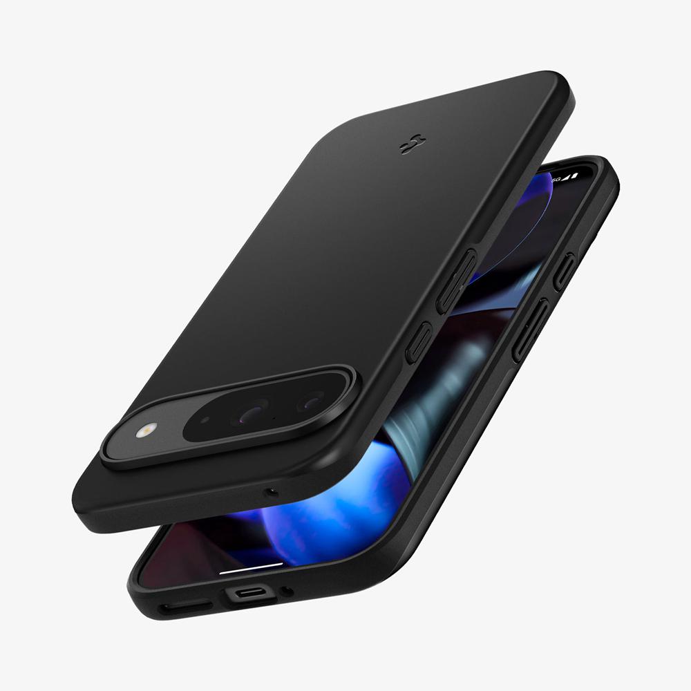 Spigen Thin Fit Pixel 9 Case Black | ARZT-23786