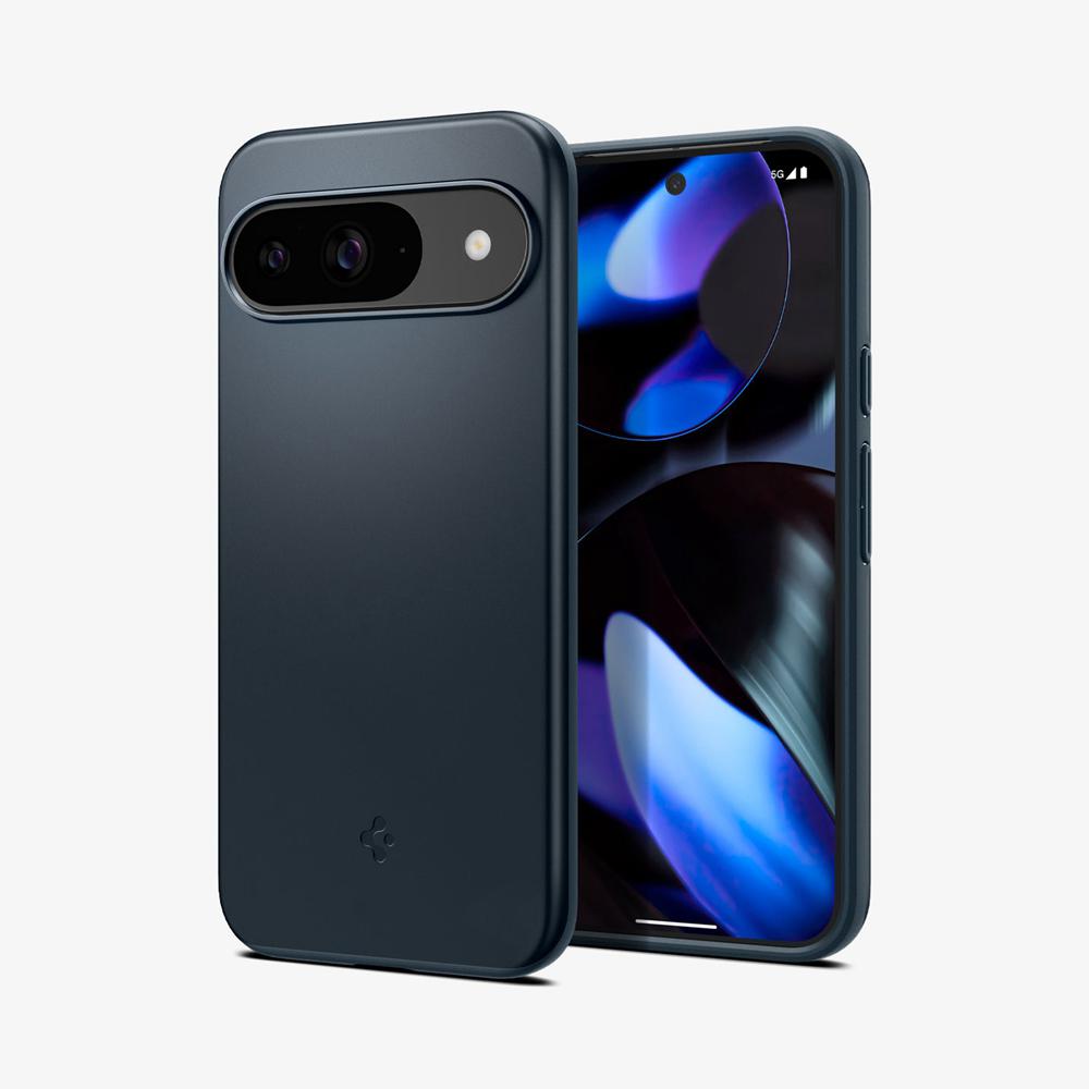 Spigen Thin Fit Pixel 9 Case Metal Slate | LEOH-87643