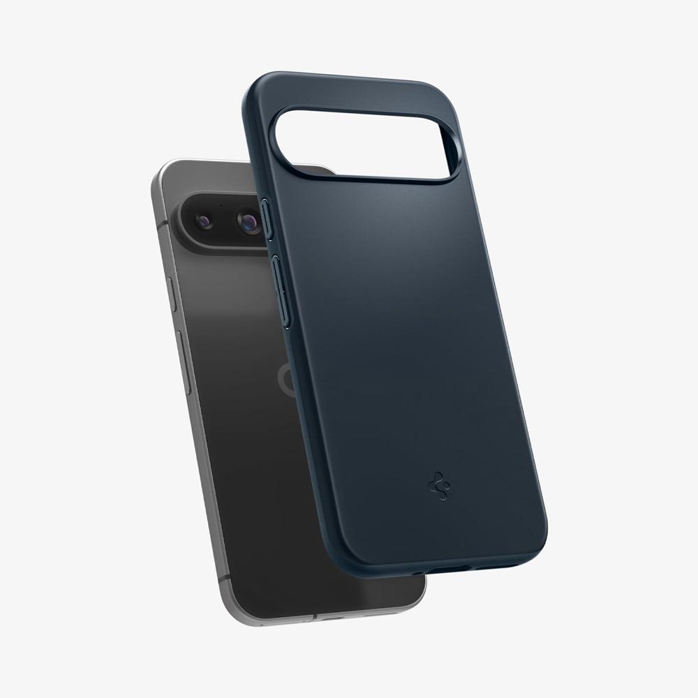 Spigen Thin Fit Pixel 9 Case Metal Slate | LEOH-87643