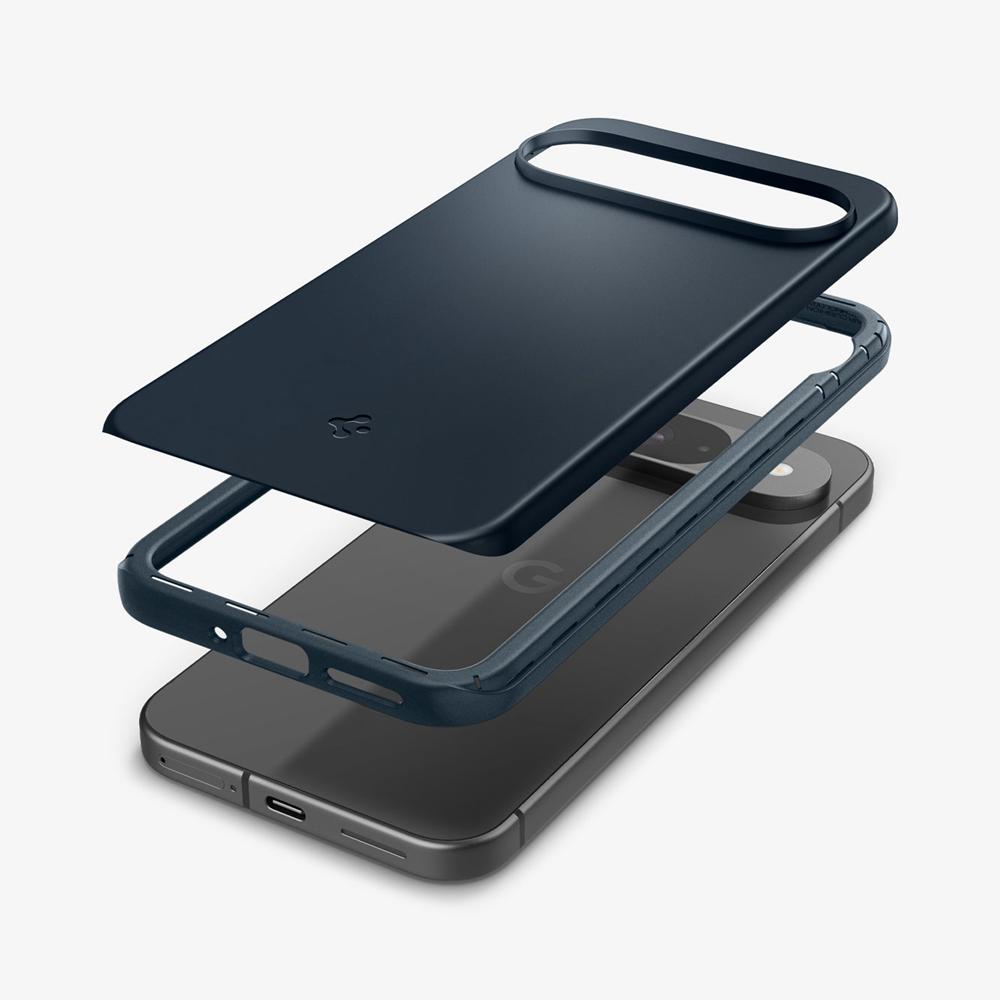 Spigen Thin Fit Pixel 9 Case Metal Slate | LEOH-87643