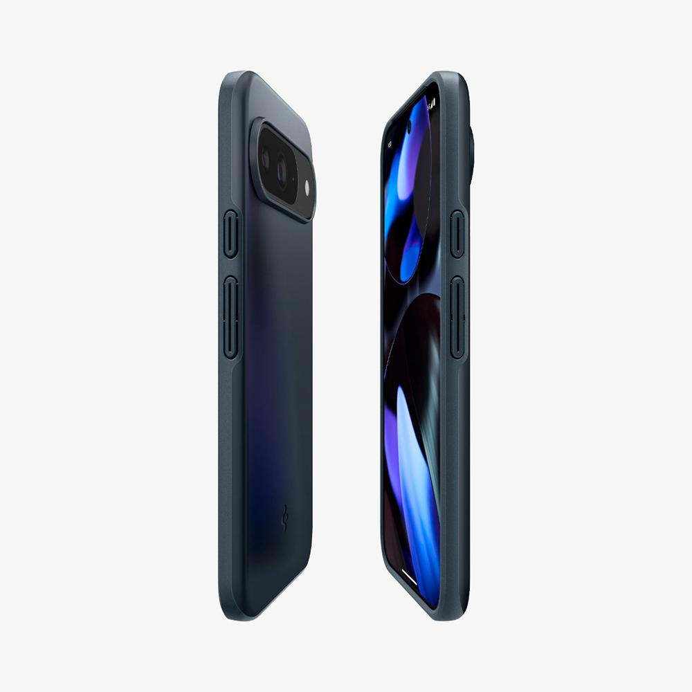 Spigen Thin Fit Pixel 9 Case Metal Slate | LEOH-87643