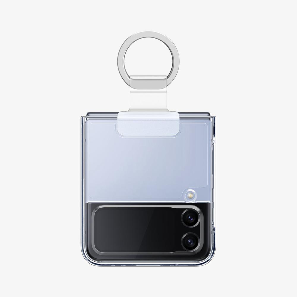 Spigen Thin Fit Ring My Sketch Galaxy Z Flip 4 Case Crystal Clear | IWQT-05237