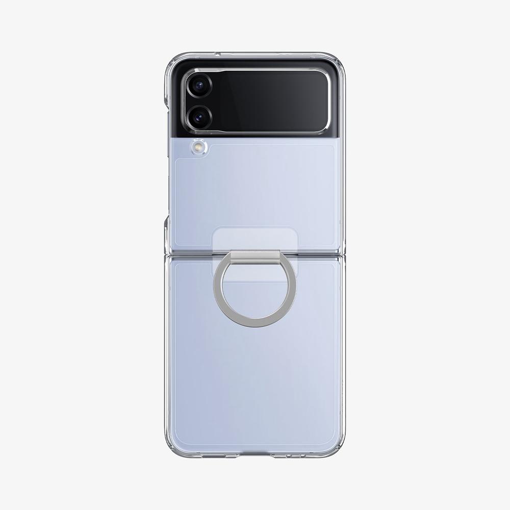 Spigen Thin Fit Ring My Sketch Galaxy Z Flip 4 Case Crystal Clear | IWQT-05237