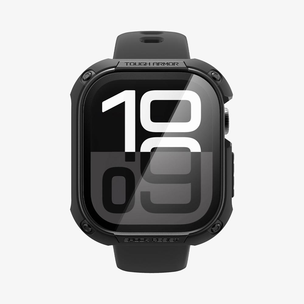 Spigen Tough Armor Apple Watch 10 (46Mm) Case Black | KFOH-32546