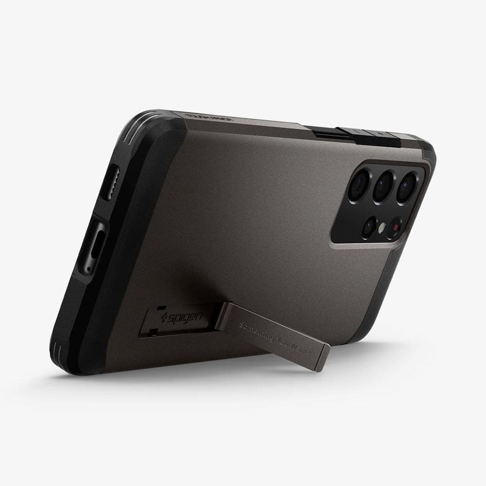 Spigen Tough Armor Galaxy S21 Ultra Case Gunmetal | ZQRH-38560