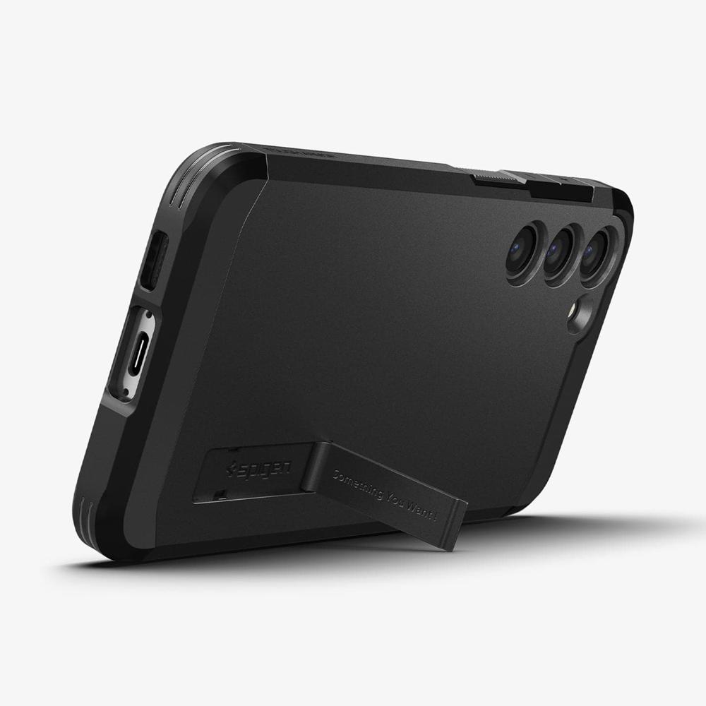 Spigen Tough Armor Galaxy S23 Case Black | CWIY-72389