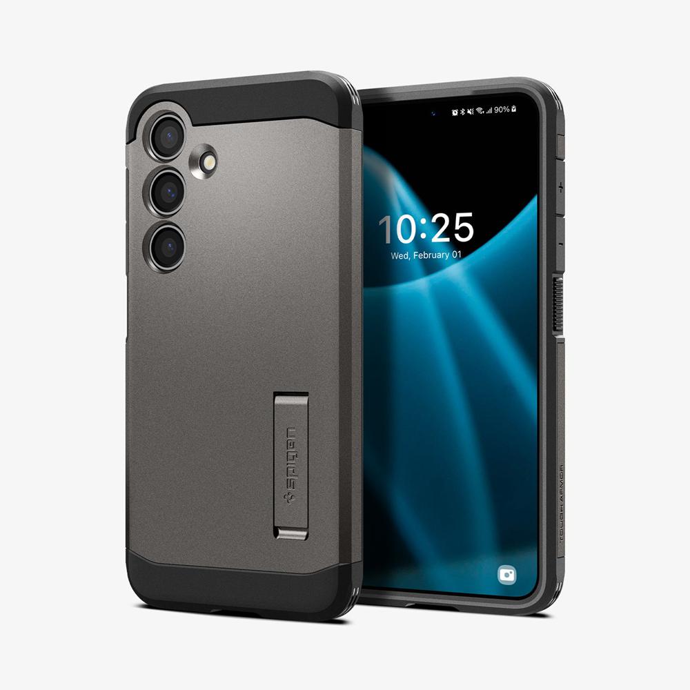 Spigen Tough Armor Galaxy S24 Case Gunmetal | RNGO-96014