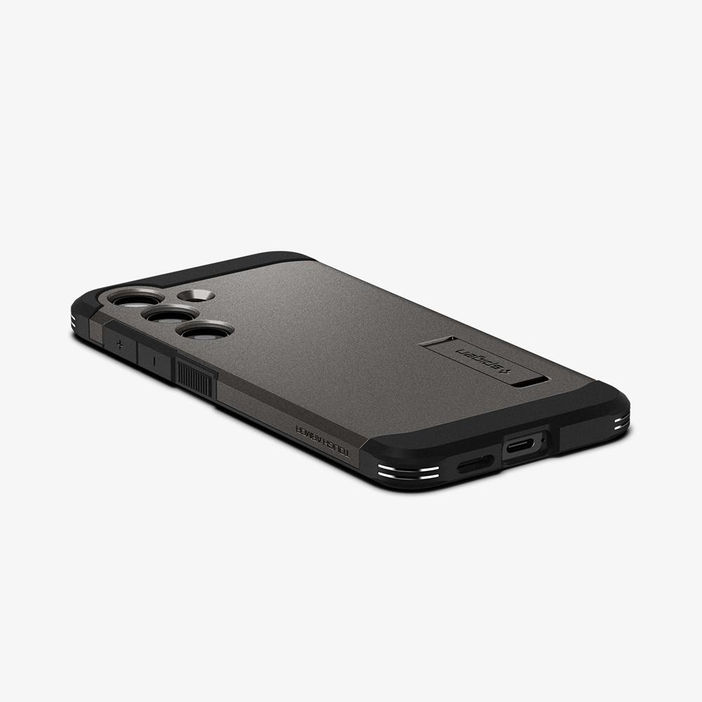 Spigen Tough Armor Galaxy S24 Case Gunmetal | RNGO-96014