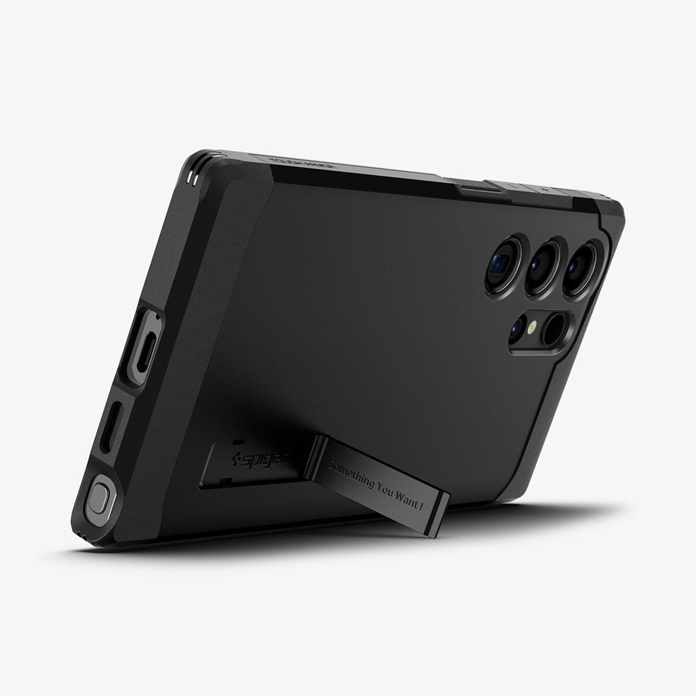 Spigen Tough Armor Galaxy S24 Ultra Case Black | FJPR-79158