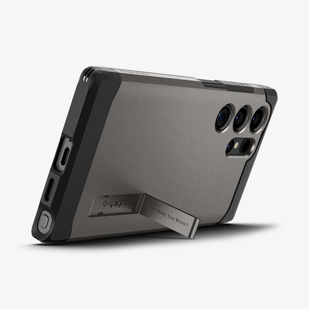 Spigen Tough Armor Galaxy S24 Ultra Case Gunmetal | WMSF-26795