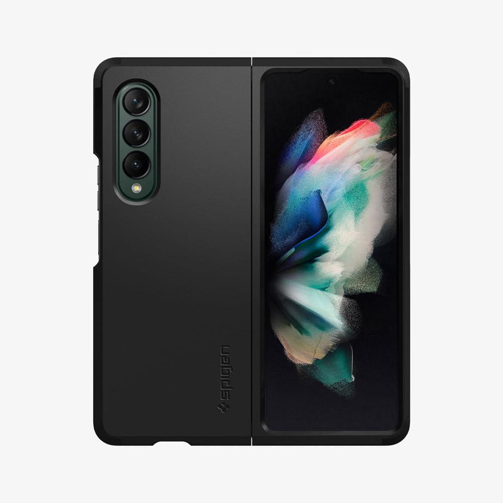 Spigen Tough Armor Galaxy Z Fold 3 Case Black | UVLQ-25431