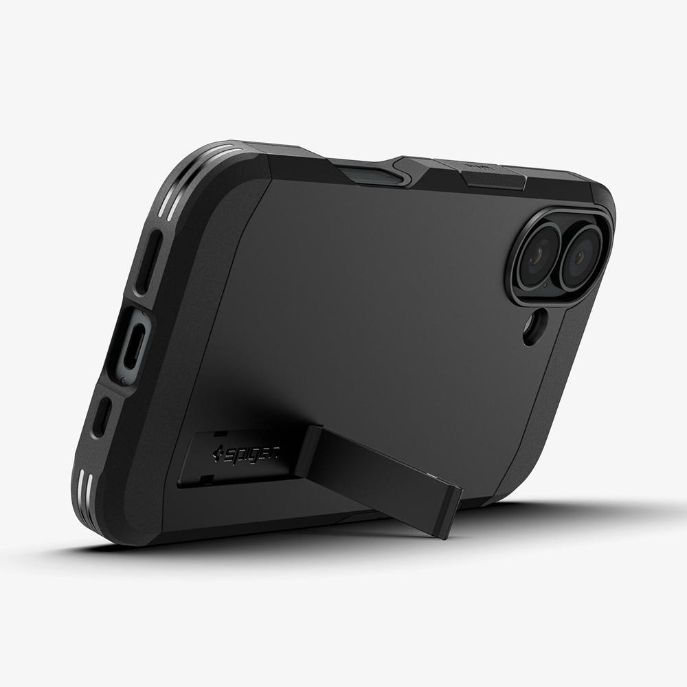 Spigen Tough Armor Iphone 16 Case Black | ZEVN-08472