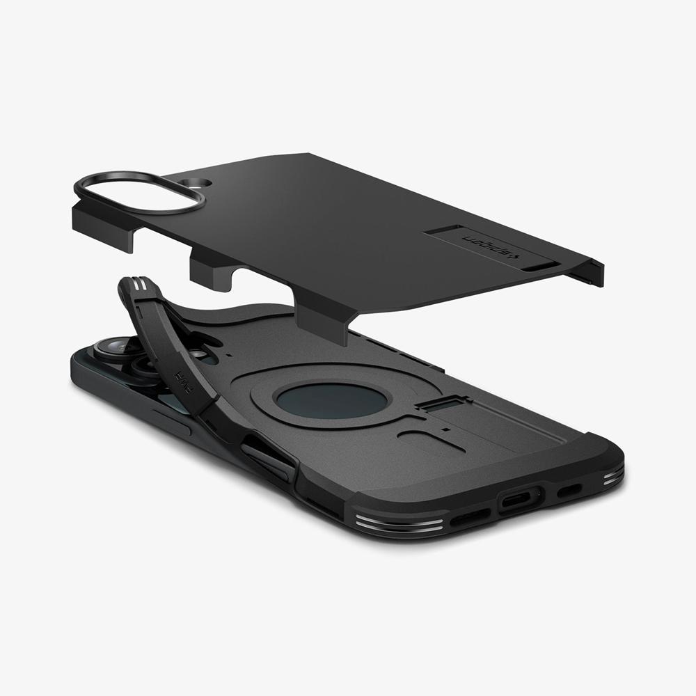 Spigen Tough Armor Iphone 16 Case Black | ZEVN-08472