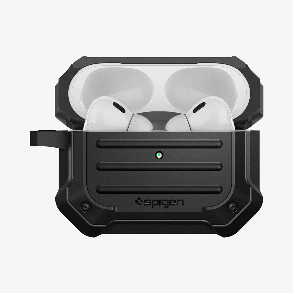 Spigen Tough Armor (MagFit) Airpods Pro 2 Case Black | NKSO-92704