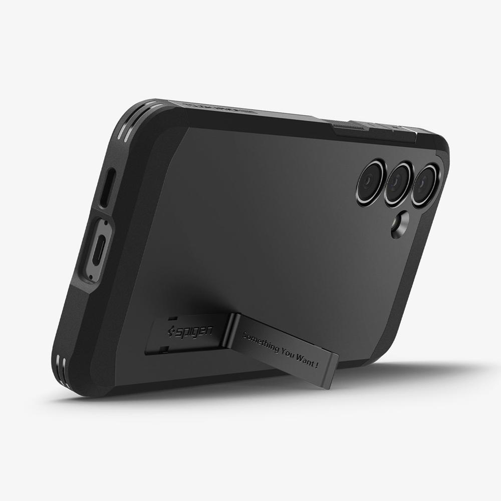 Spigen Tough Armor (MagFit) Galaxy S24 Fe Case Black | HLBT-53906