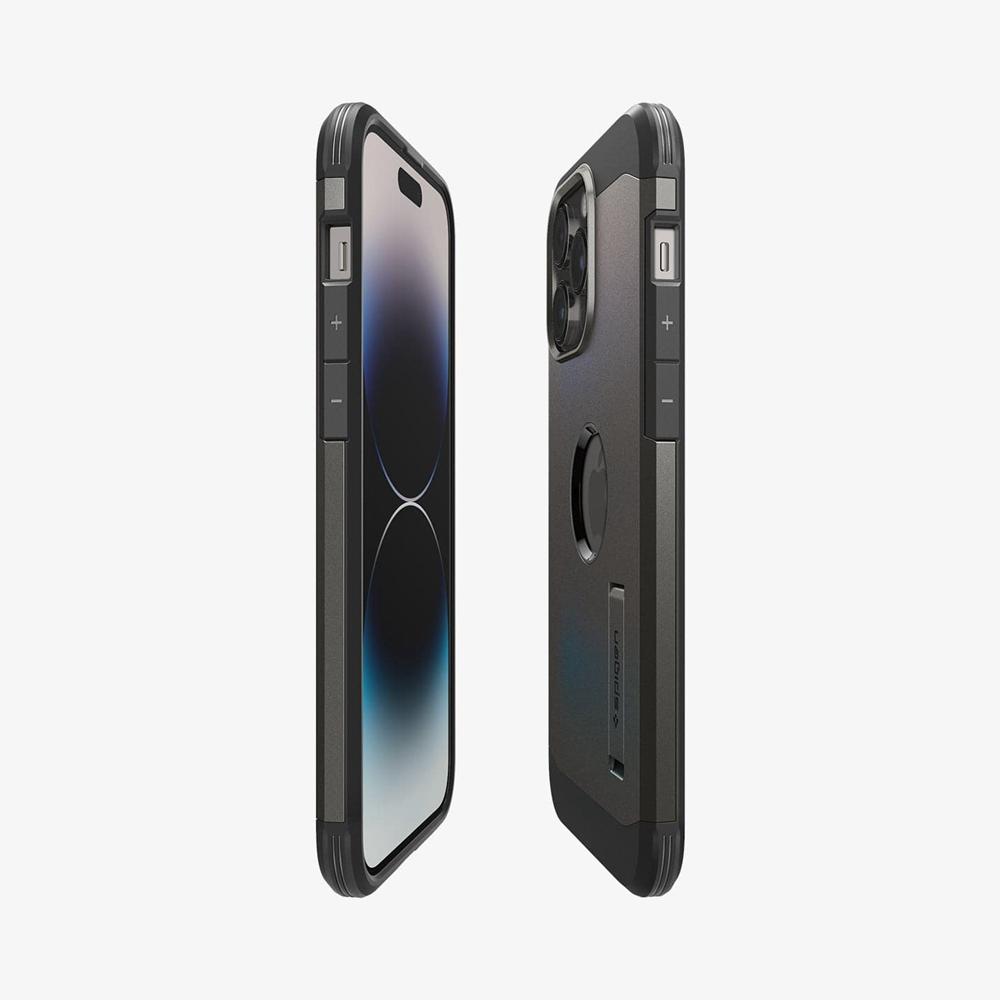 Spigen Tough Armor (MagFit) Iphone 14 Pro Max Case Metal Slate | MCEA-43982