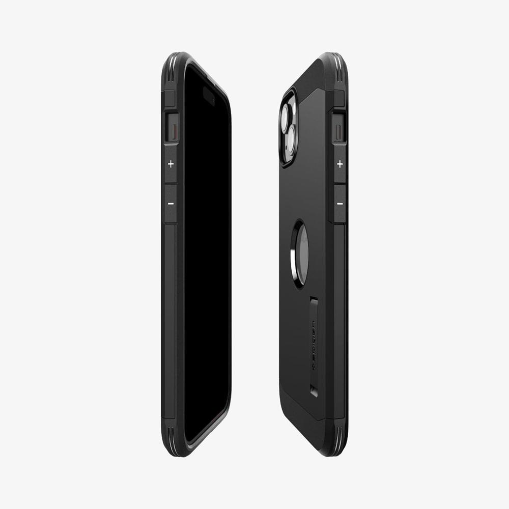 Spigen Tough Armor (MagFit) Iphone 15 Case Black | SKQA-72956