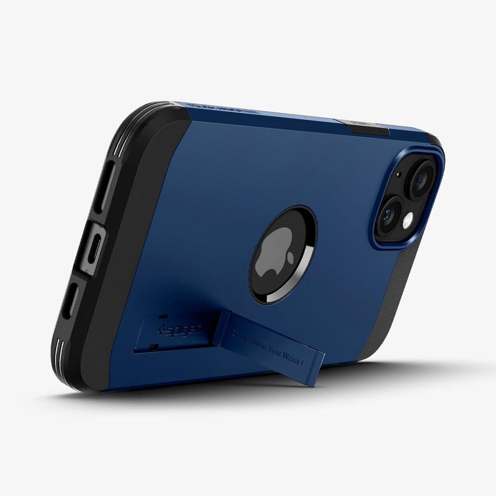 Spigen Tough Armor (MagFit) Iphone 15 Case Navy Blue | UTAH-06254