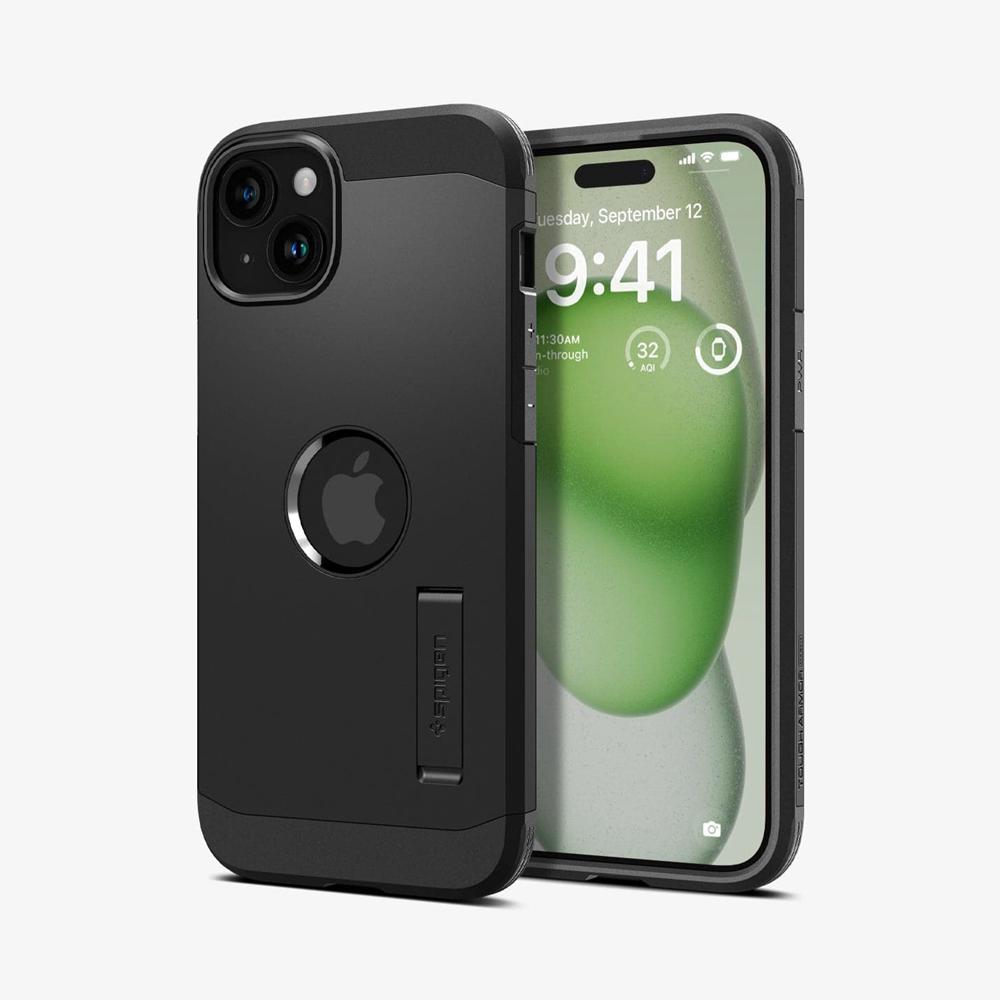 Spigen Tough Armor (MagFit) Iphone 15 Plus Case Black | GKCB-47319