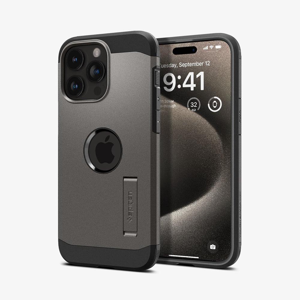 Spigen Tough Armor (MagFit) Iphone 15 Pro Max Case Gunmetal | KJQW-34985