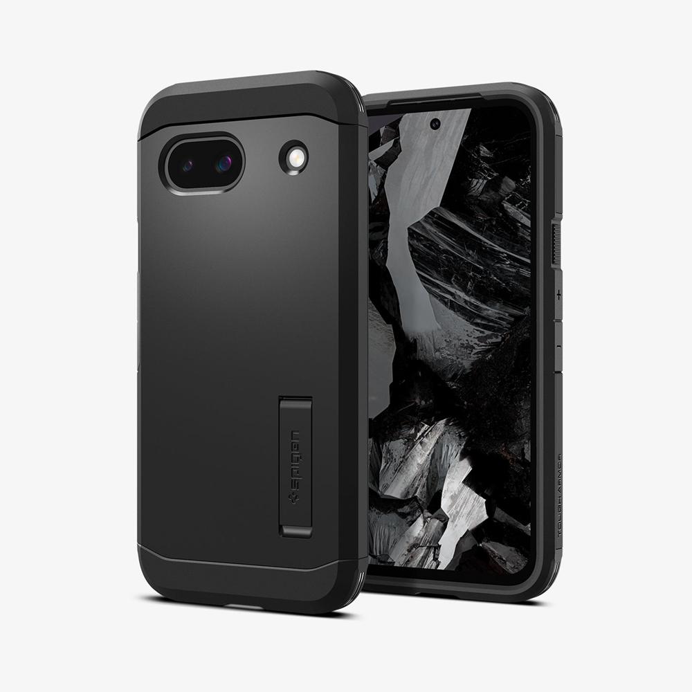 Spigen Tough Armor Pixel 8A Case Black | MTFB-73019