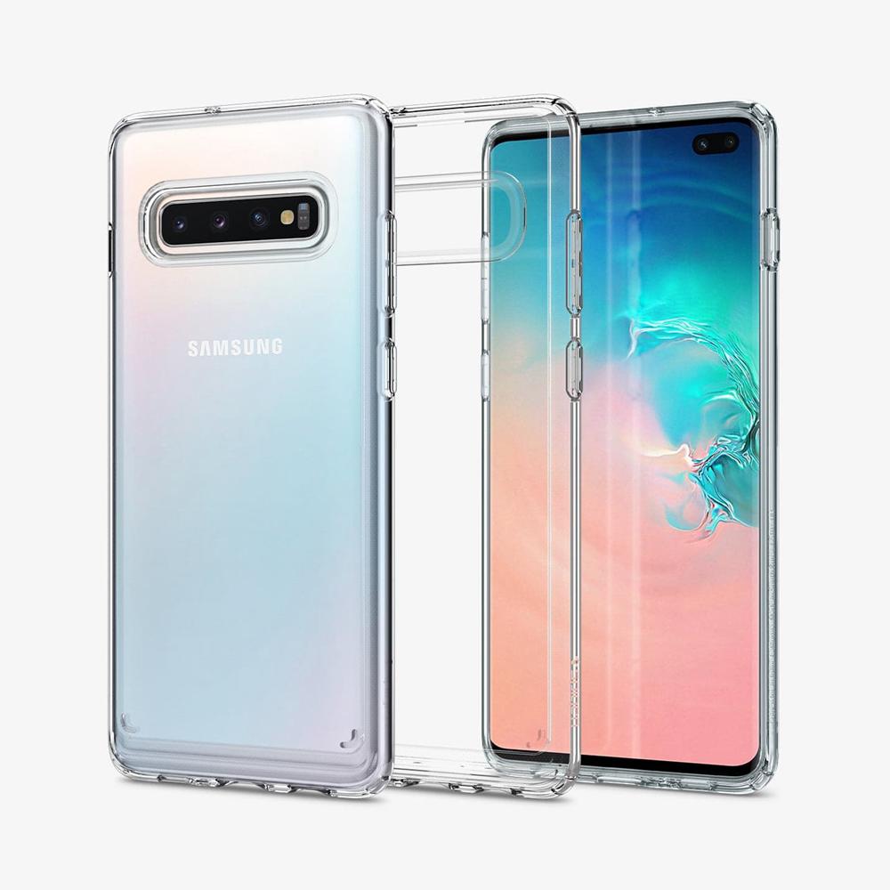 Spigen Ultra Hybrid Galaxy S10 Plus Case Crystal Clear | BIYL-80549