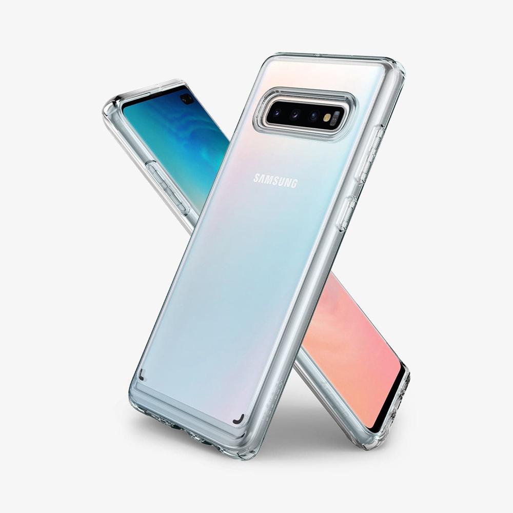 Spigen Ultra Hybrid Galaxy S10 Plus Case Crystal Clear | BIYL-80549