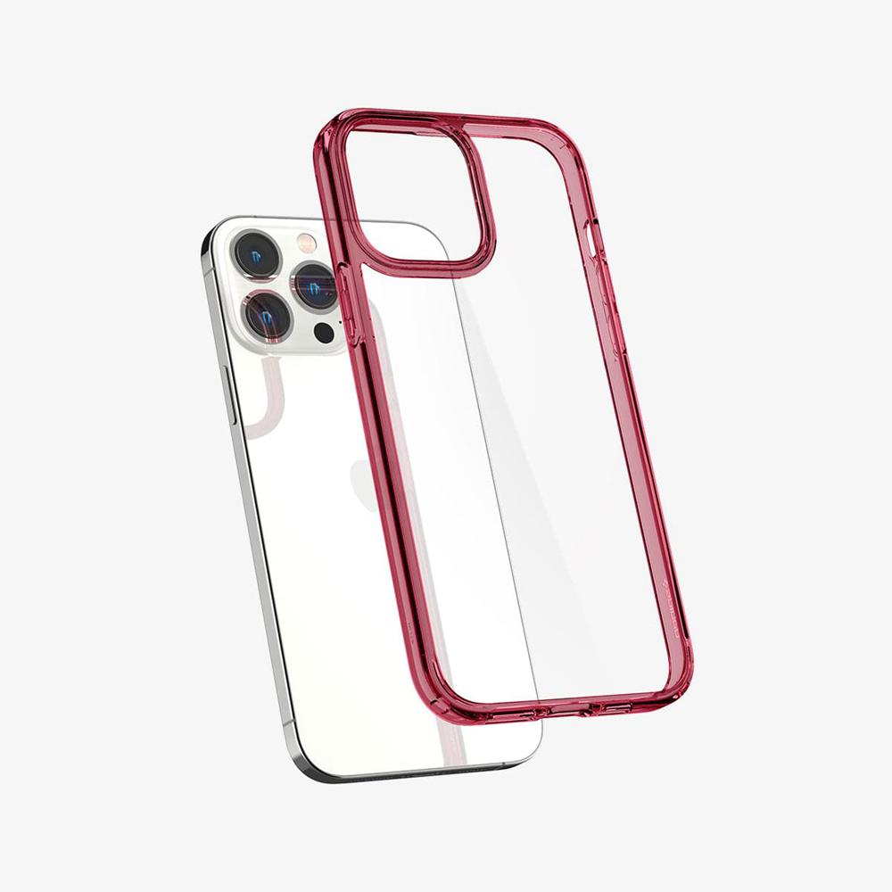 Spigen Ultra Hybrid Iphone 13 Pro Max Case Red Crystal | JQTC-56721