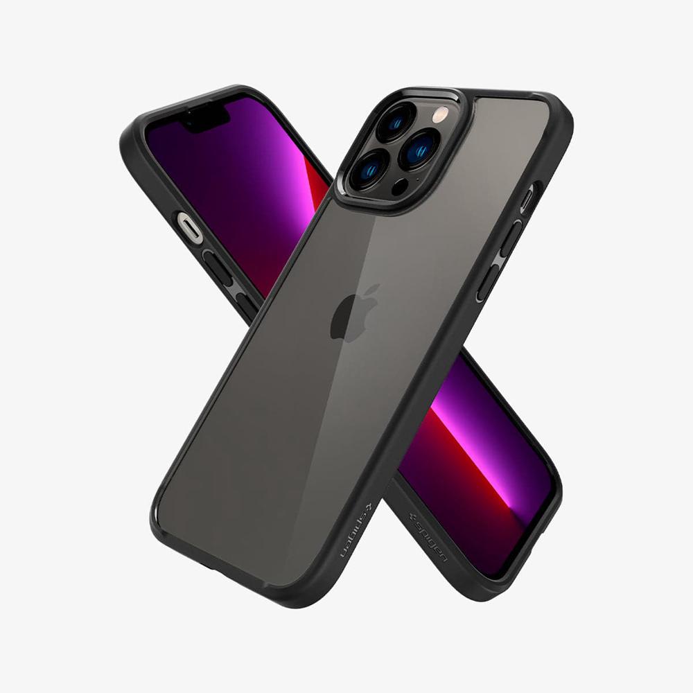 Spigen Ultra Hybrid Iphone 13 Pro Max Case Matte Black | TKLY-25670