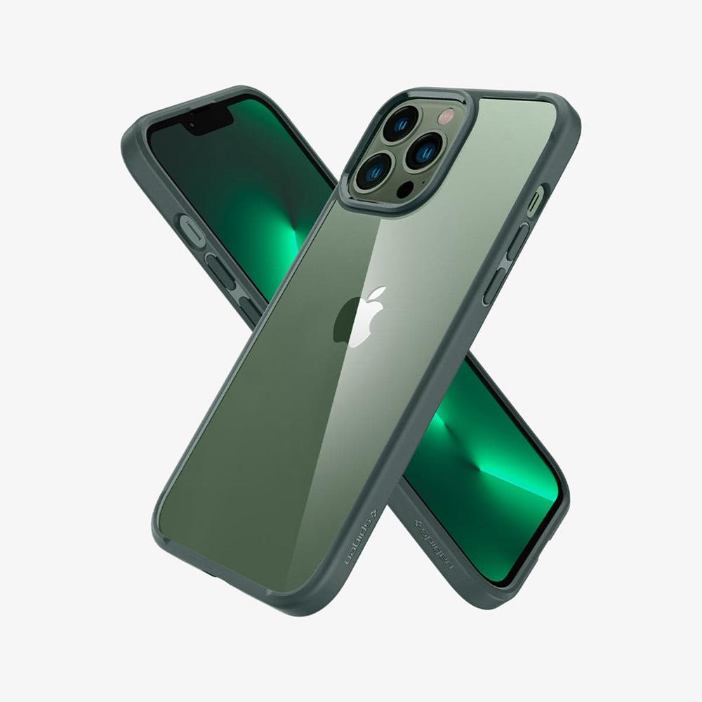 Spigen Ultra Hybrid Iphone 13 Pro Max Case Midnight Green | HKSY-30421