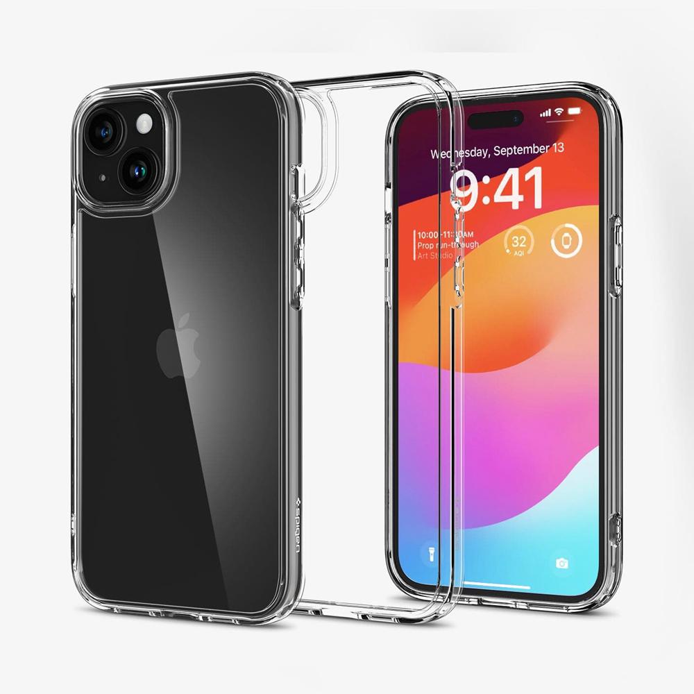 Spigen Ultra Hybrid Iphone 15 Case Crystal Clear | JQDC-41235