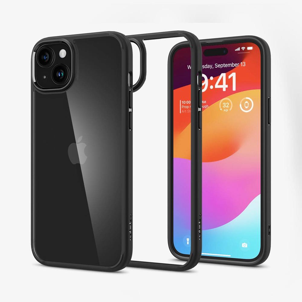 Spigen Ultra Hybrid Iphone 15 Case Matte Black | BNUH-42673