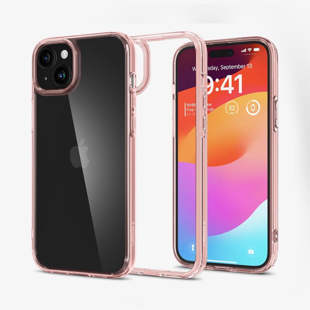 Spigen Ultra Hybrid Iphone 15 Case Rose Crystal | CDPO-01243