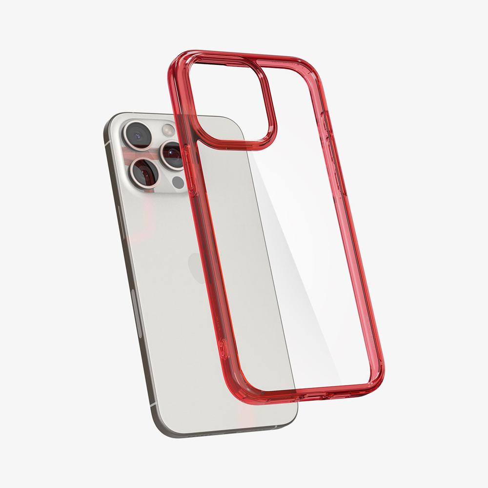 Spigen Ultra Hybrid Iphone 15 Pro Case Deep Red | VFPN-93712