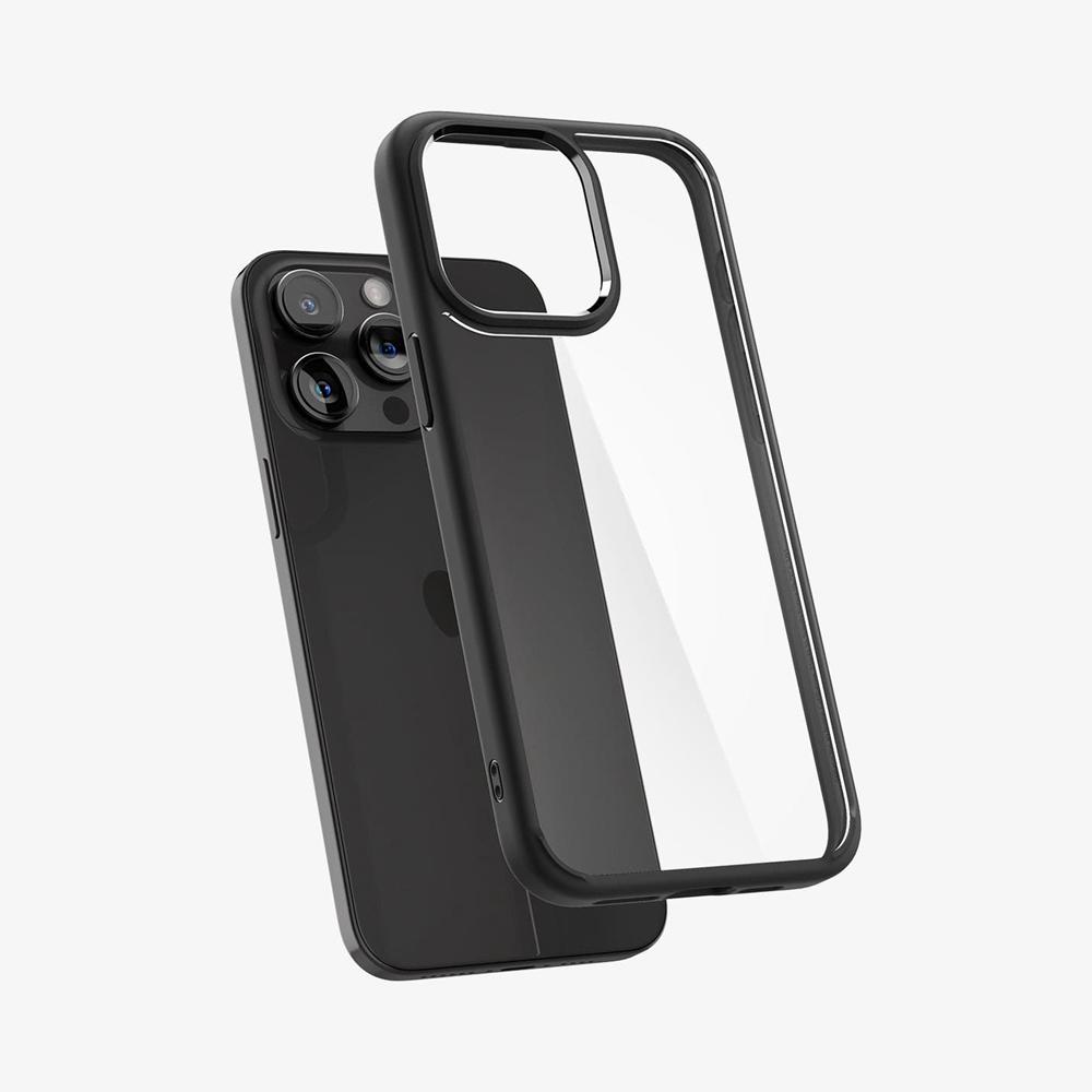 Spigen Ultra Hybrid Iphone 15 Pro Case Matte Black | SWKQ-81209