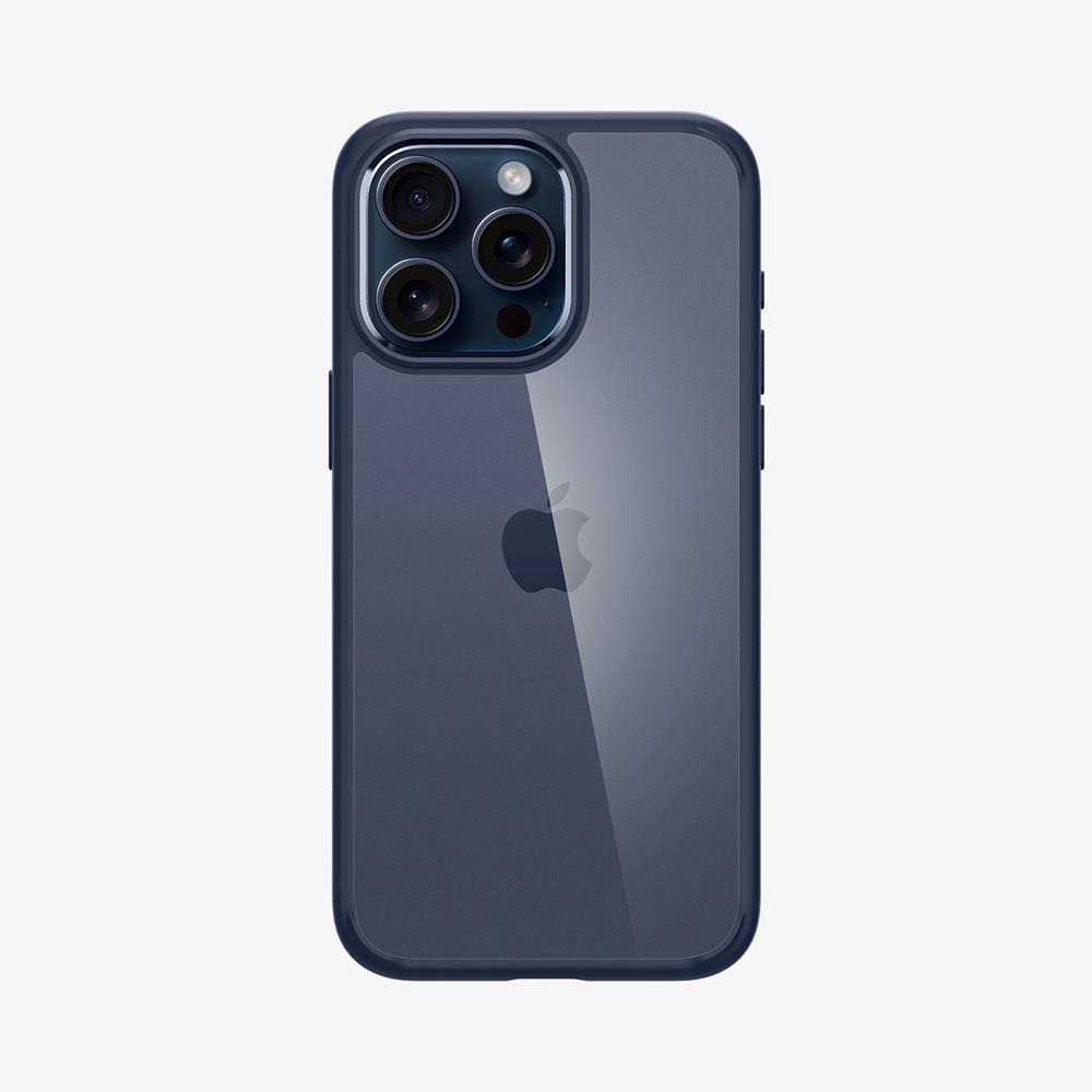 Spigen Ultra Hybrid Iphone 15 Pro Case Navy Blue | UHSX-28196