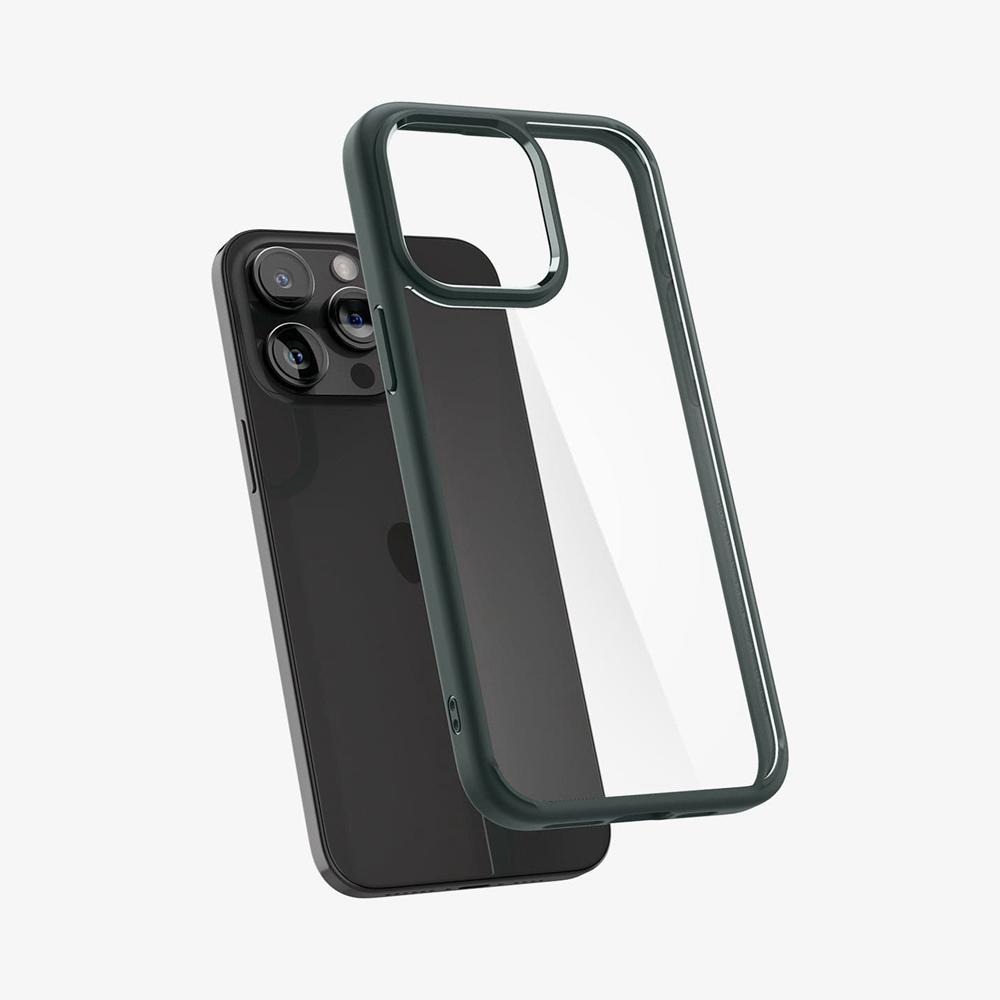 Spigen Ultra Hybrid Iphone 15 Pro Max Case Abyss Green | YFGK-95086