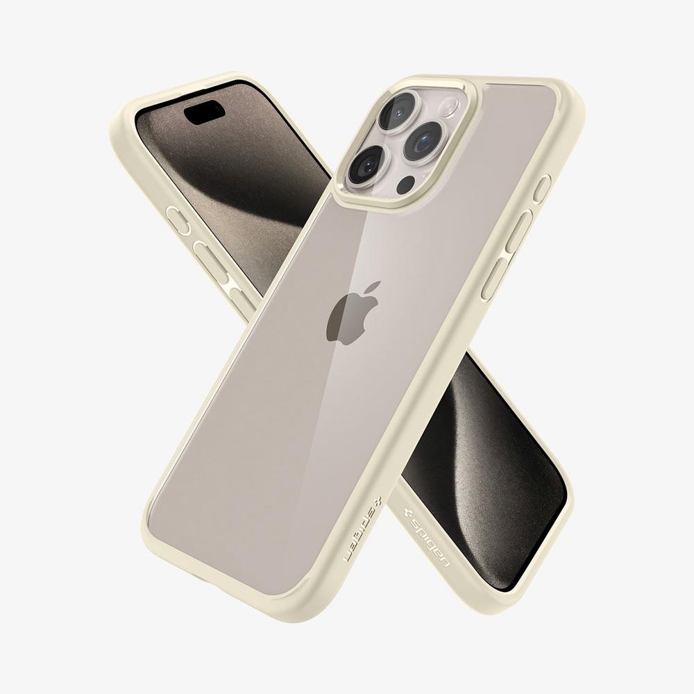 Spigen Ultra Hybrid Iphone 15 Pro Max Case Mute Beige | ABRF-32970