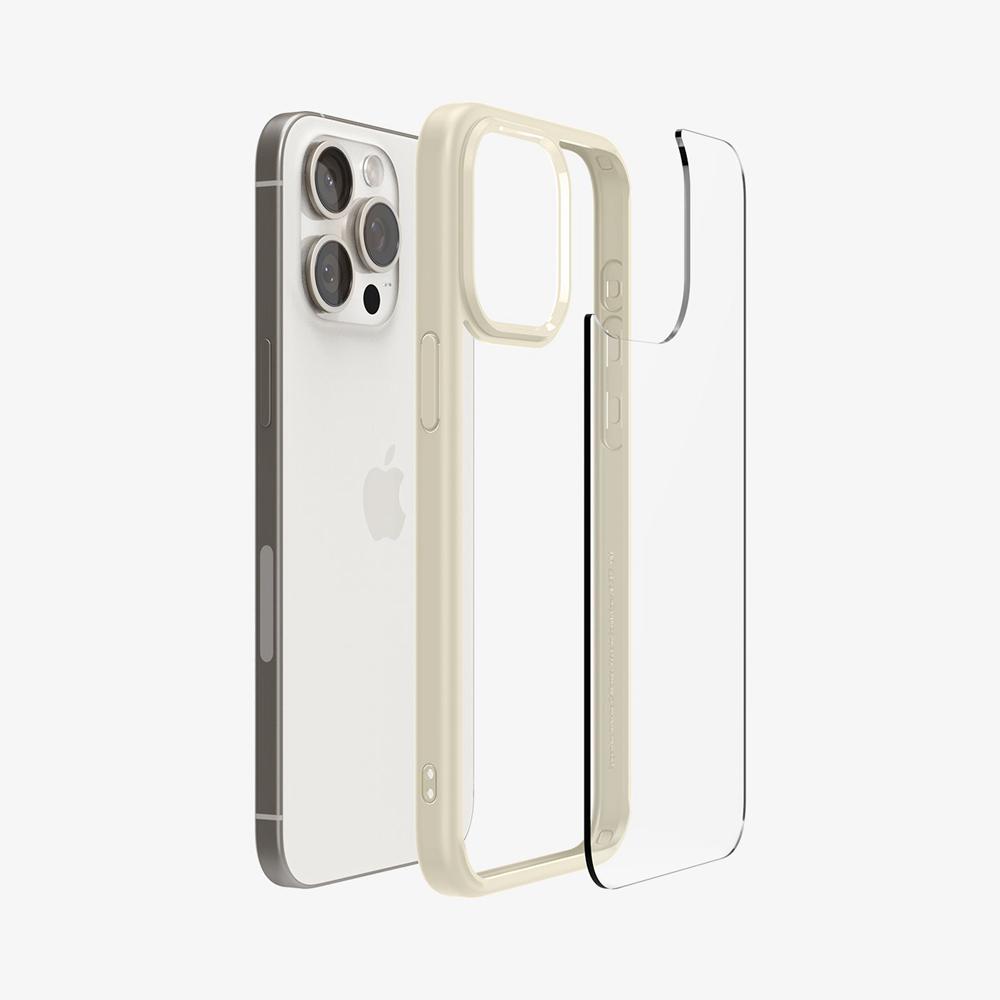 Spigen Ultra Hybrid Iphone 15 Pro Max Case Mute Beige | ABRF-32970