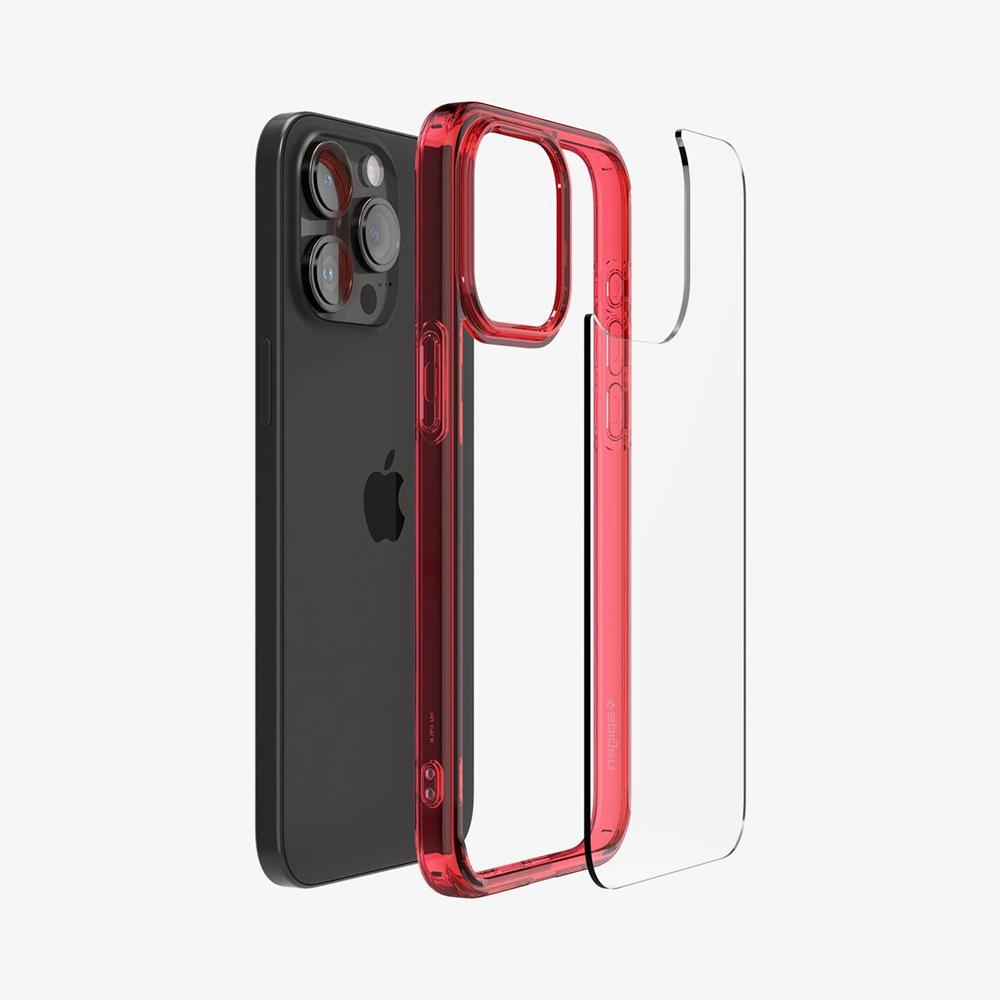 Spigen Ultra Hybrid Iphone 15 Pro Max Case Deep Red | YZEJ-59731