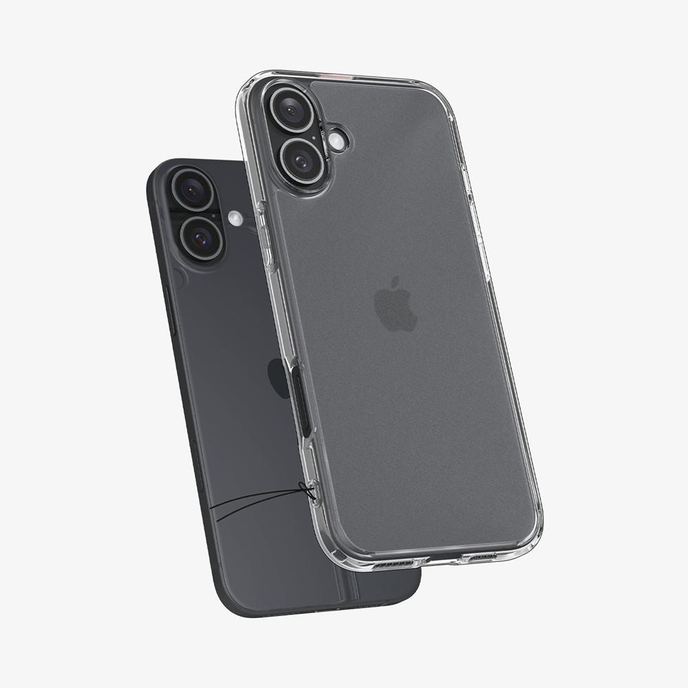 Spigen Ultra Hybrid Iphone 16 Case Frost Clear Grey | STBQ-01367