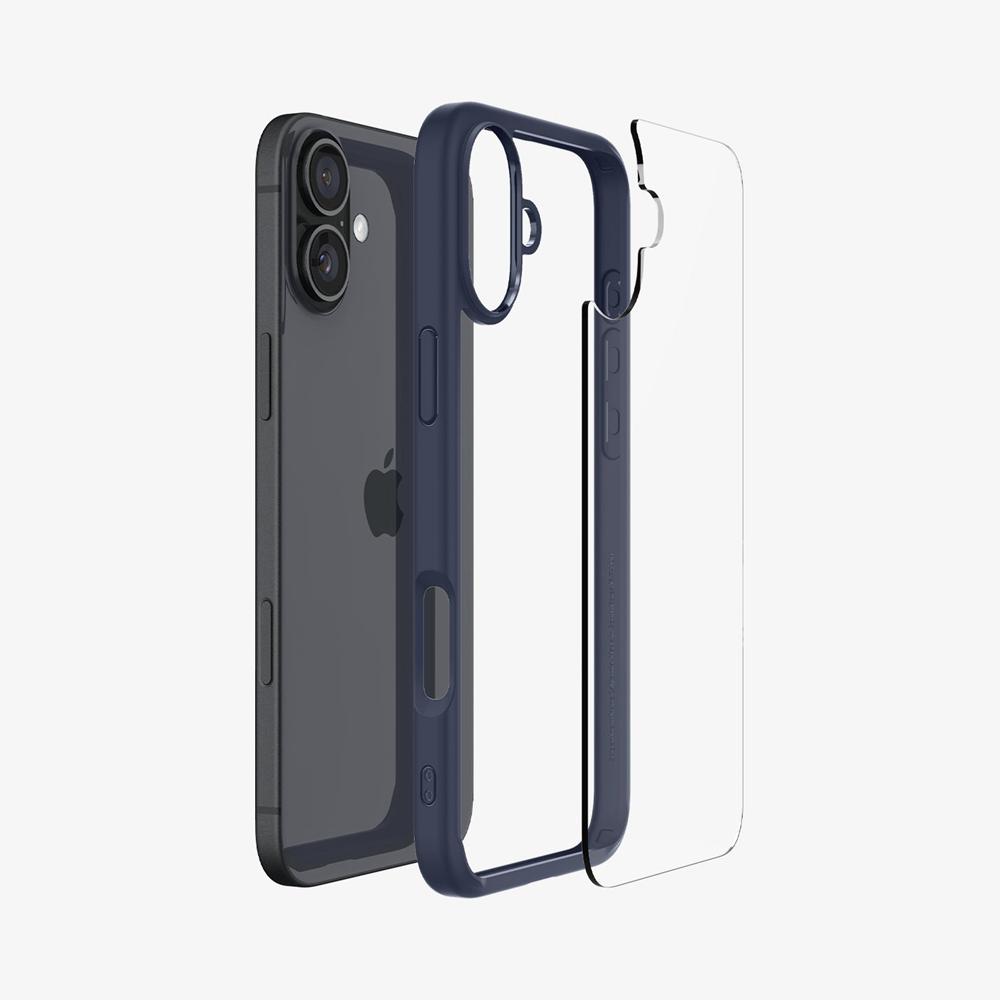 Spigen Ultra Hybrid Iphone 16 Case Navy Blue | AEGZ-41908