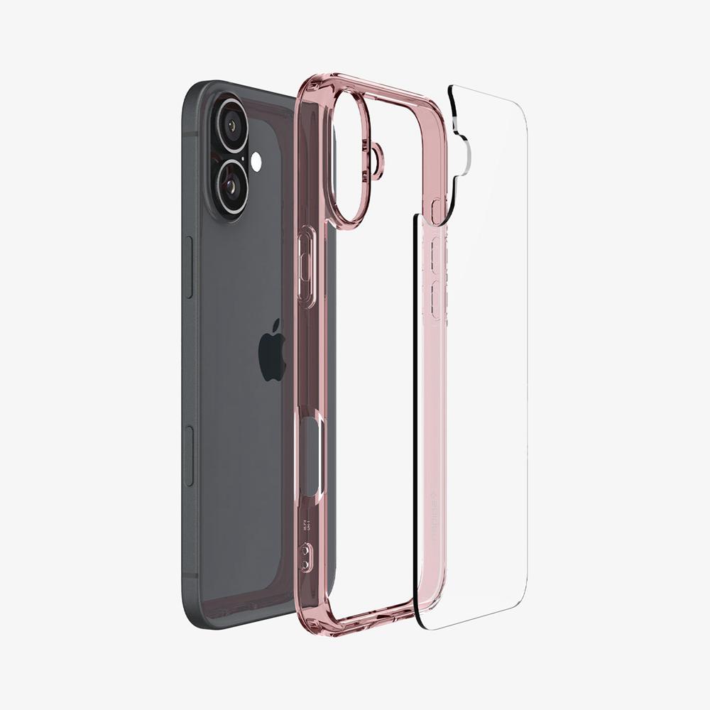 Spigen Ultra Hybrid Iphone 16 Case Rose Crystal | NIJL-13695