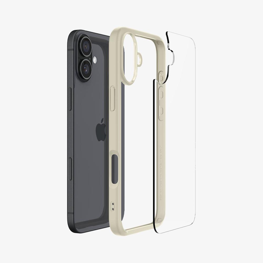 Spigen Ultra Hybrid Iphone 16 Plus Case Mute Beige | NGQF-16452